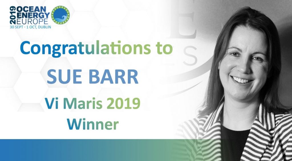 Sue Barr wins Vi Maris Award