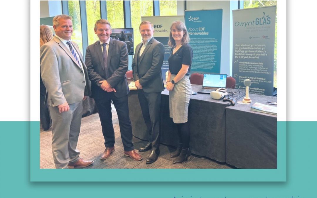 Gwynt Glas working with Welsh ports