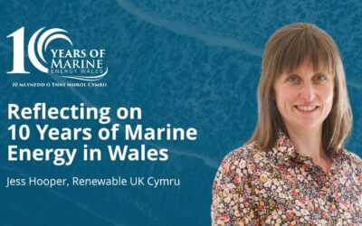 Reflecting on 10 Years of Marine Energy in Wales – Jess Hooper
