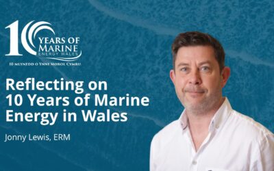 Reflecting on 10 Years of Marine Energy in Wales – Jonny Lewis